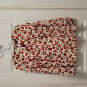 Flowery blouse